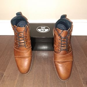 Brand new leather men's boots